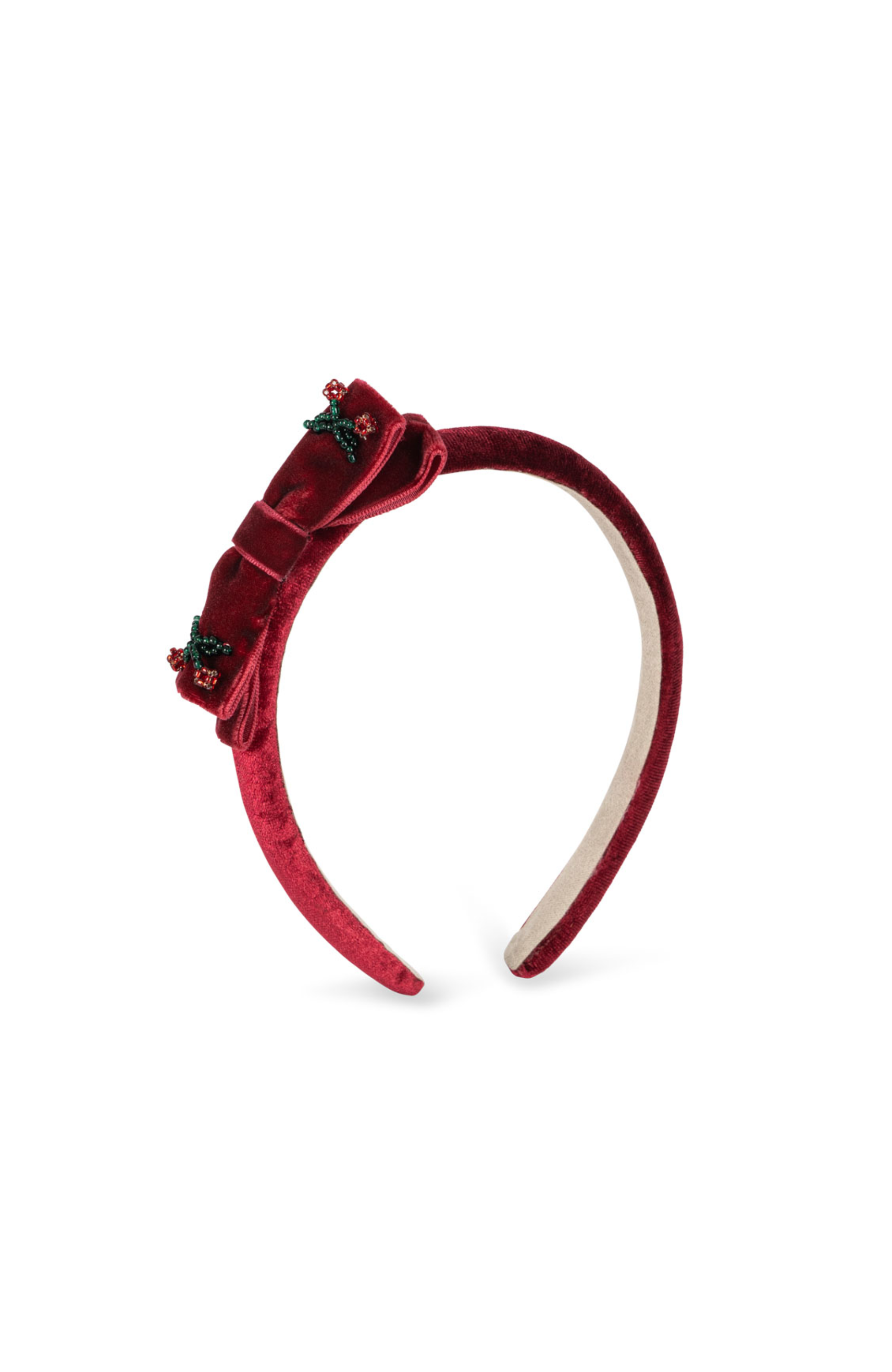 Juliette Bow Hairbrace - Rio Red