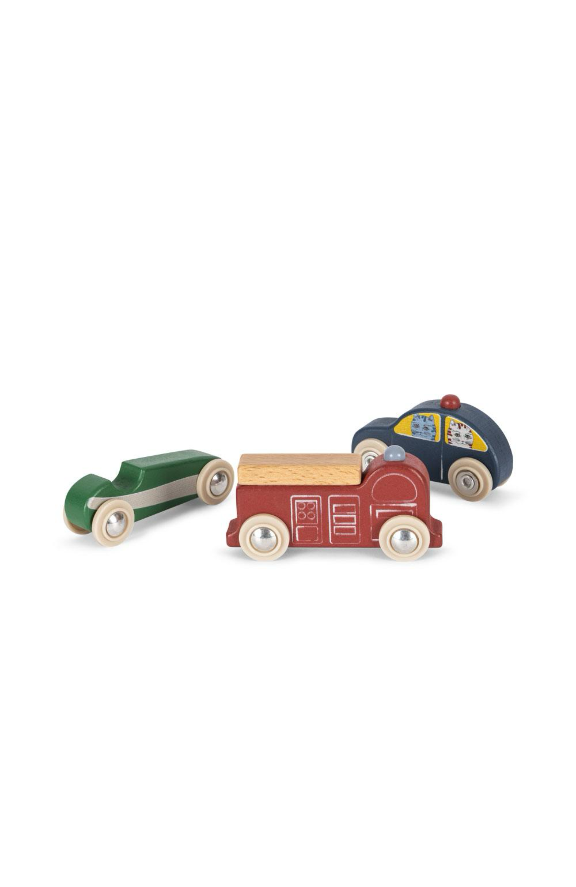 Wooden Mini Cars - Multi