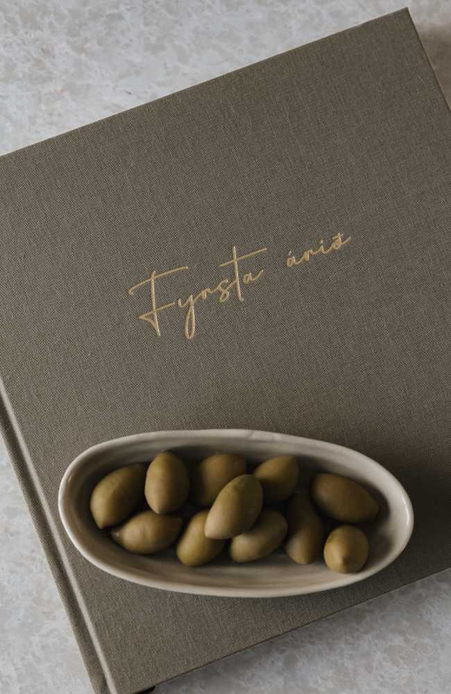 Fyrsta árið - Minningabók - Græn