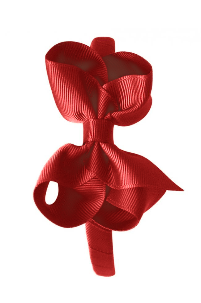 Hairbrace Bow - Scarlet
