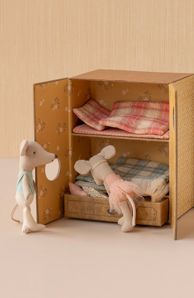 Ballet Mice In Dance Studio - Little Sister And Brother