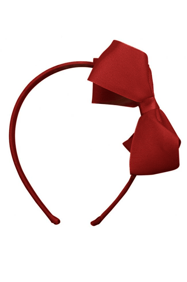 Hairbrace Bow - Scarlet