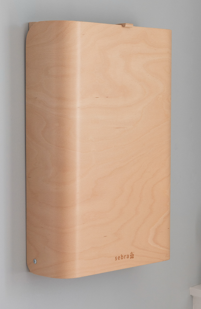Skiptiborð Veggfest / Wall Changing Table - Wood