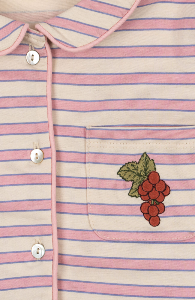 Pio Frill PJ Set - Lolly Stripe