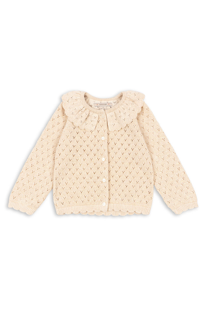 Holiday Knit Cardigan - Buttercream