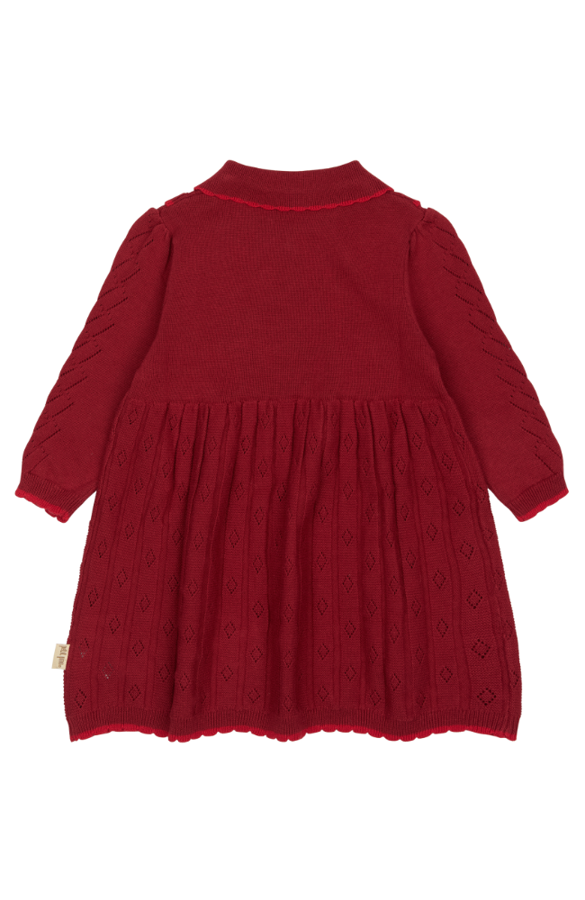 Daimi Knit Dress - Biking Red