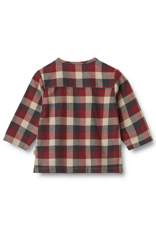 Shirt Shelby - Red Blue Check st.74-92