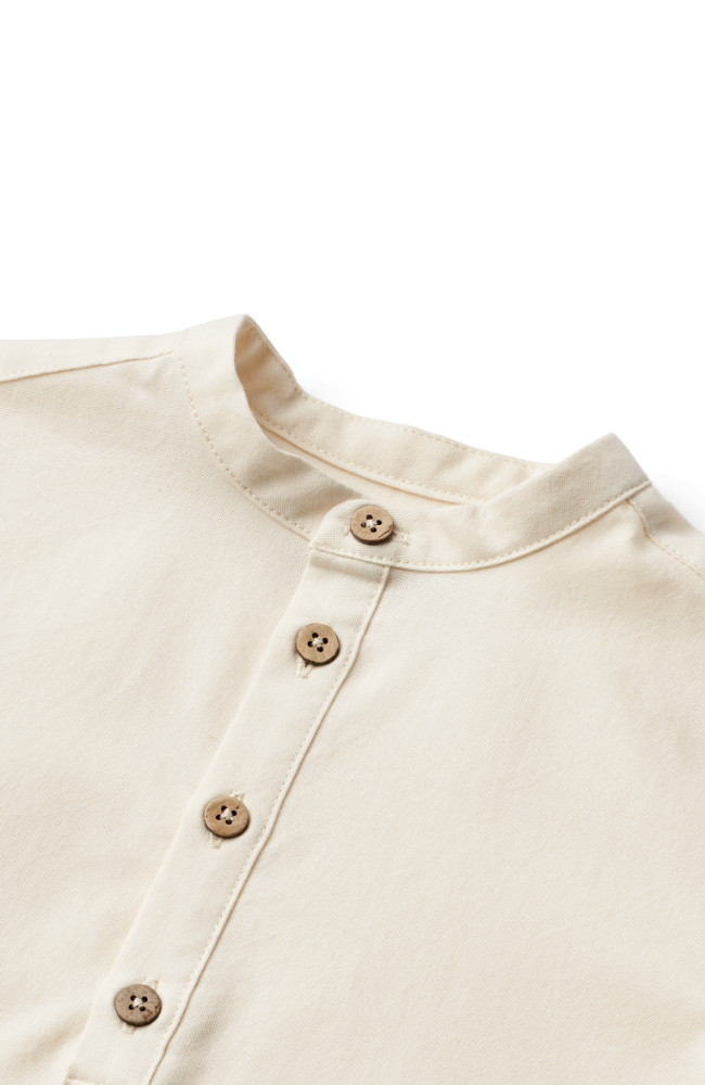 Shirt L/S Jonas - Eggshell st.92-152