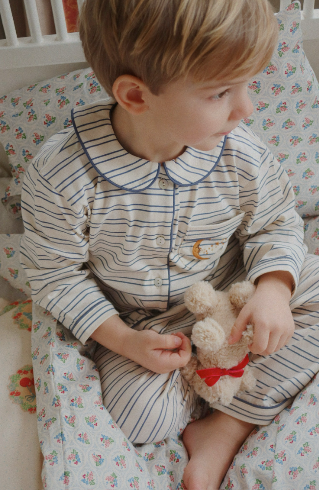 Pio PJ Set - Indigo Butter