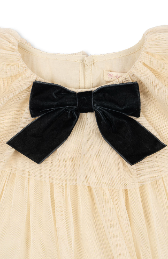 Bow Dress - Parchment