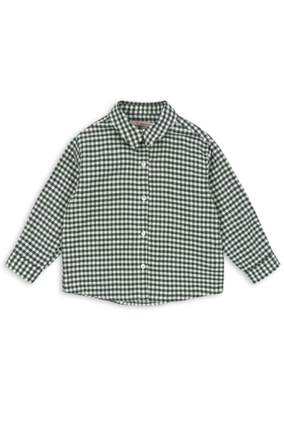 Foret LS Shirt - Green Check