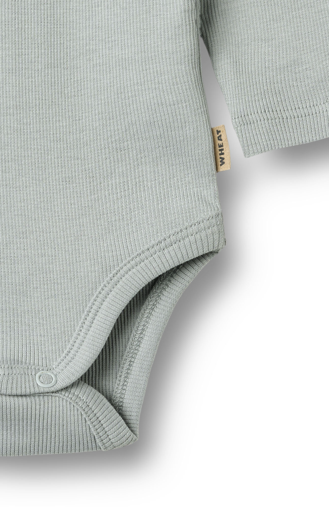 Rib Body L/S Spencer - Soft Rain