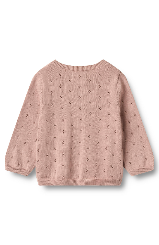 Knit Cardigan Maia - Rose Powder