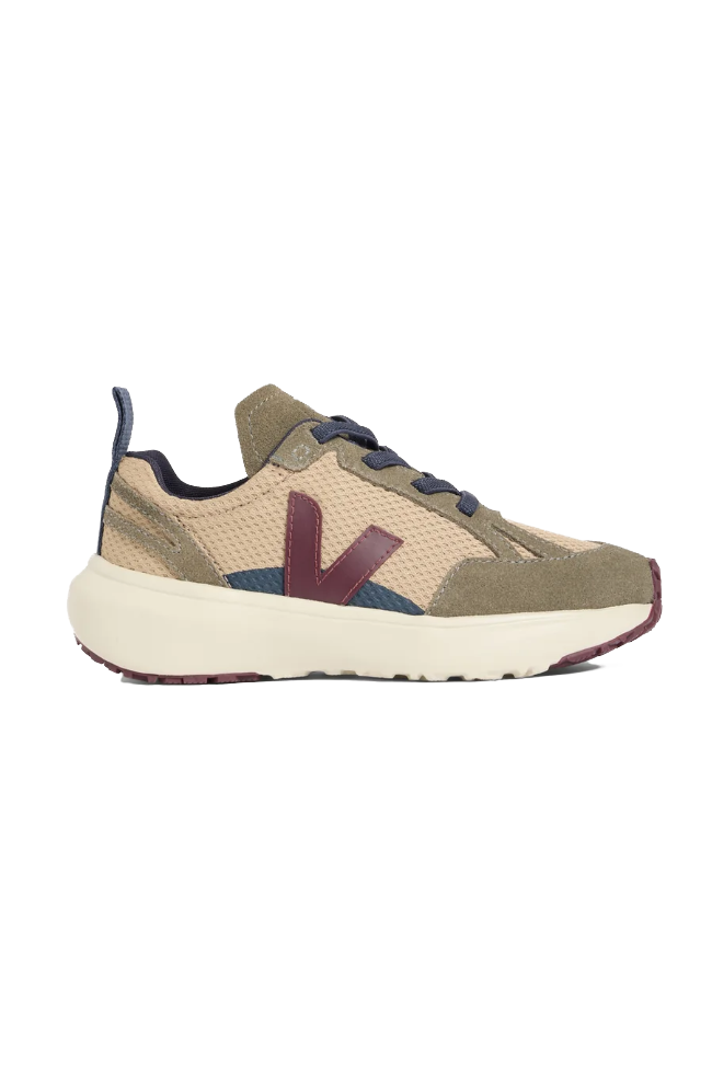 Bonpoint x Veja Canary Fabric Sneakers - Sahara Amarante