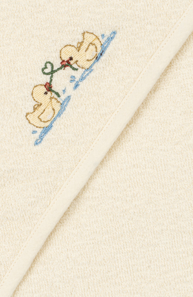 Figo Baby Towel - Antique White