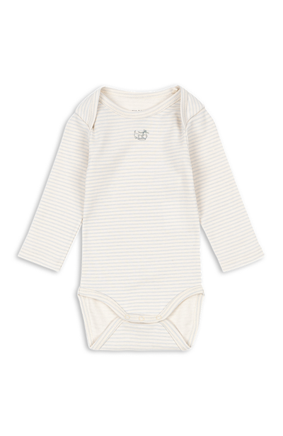 Fio Stripe LS Body - Tea Stripe Gray Dawn
