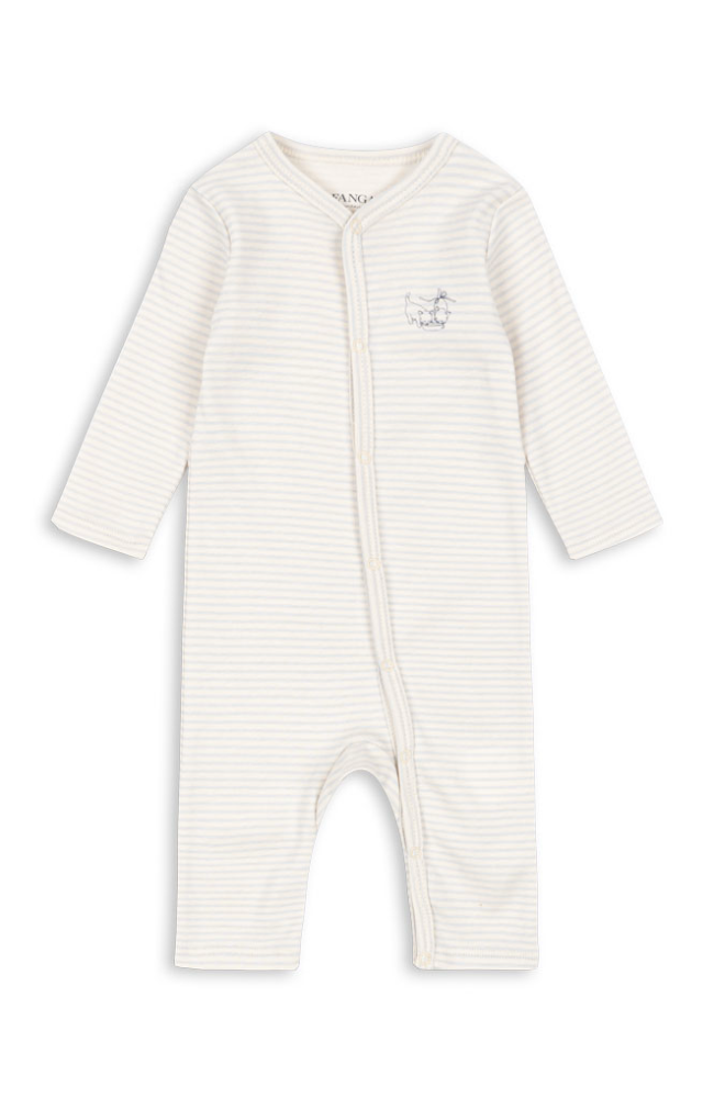 Fio Onesie - Tea Stripe Dawn