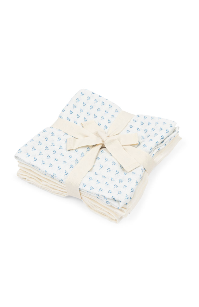 Bellini 3pk Muslin Cloth - Punto Blu