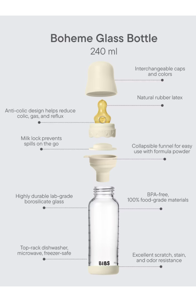 Bibs Glerpeli - Ivory