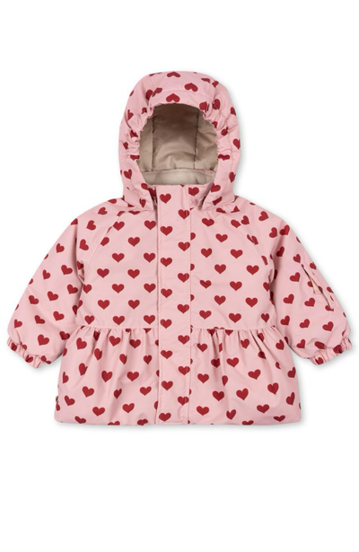 Mismou Frill Winter Jacket - Amour Pink
