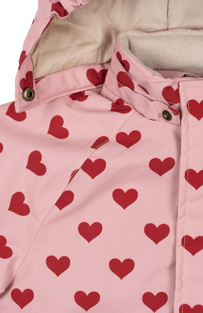 Mismou Frill Winter Jacket - Amour Pink