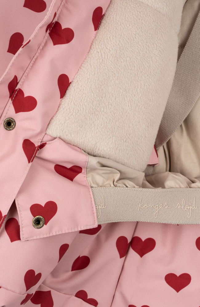 Mismou Frill Winter Jacket - Amour Pink