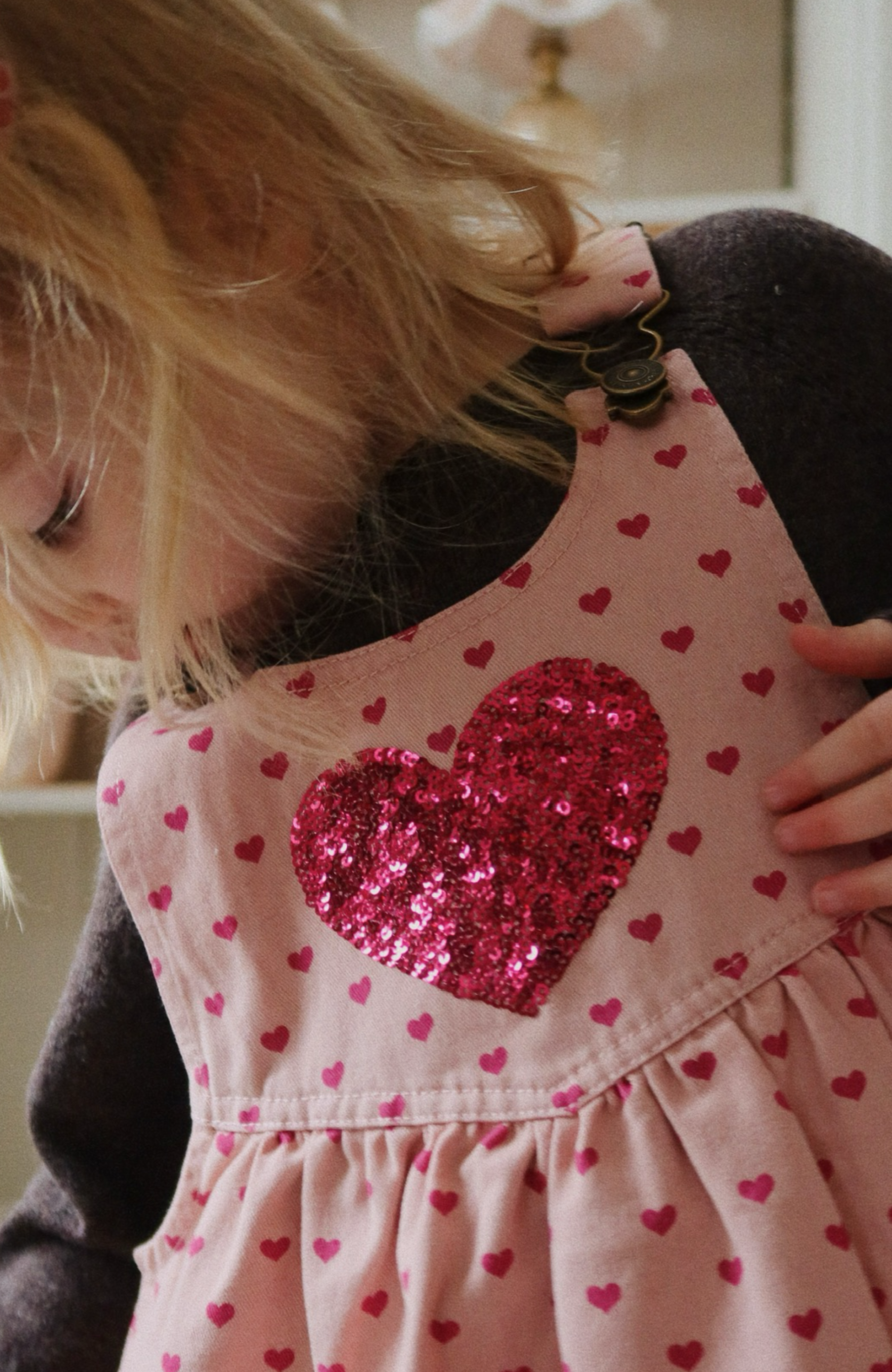Nola Sequin Overalls - Berry Coeur