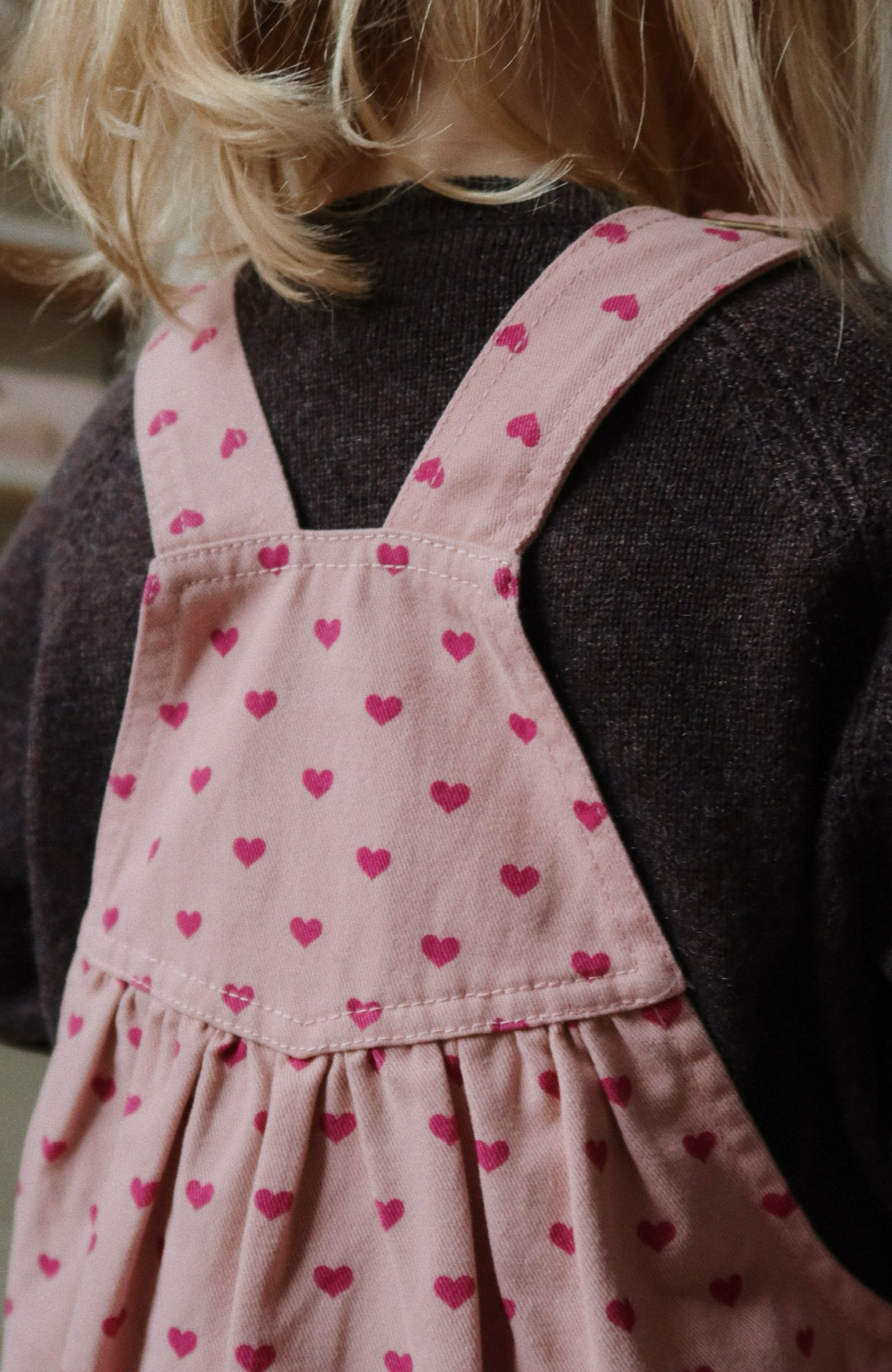 Nola Sequin Overalls - Berry Coeur