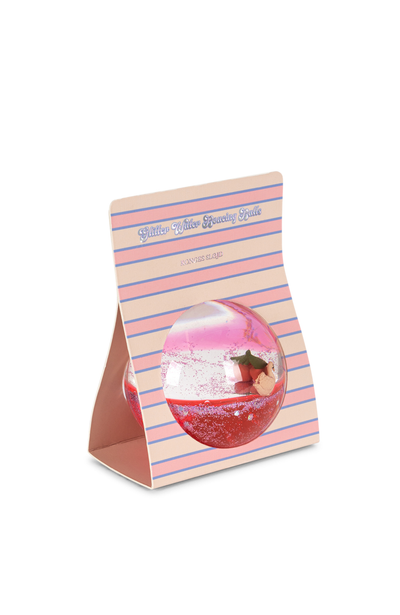 Glitter Water Ball - Cherry