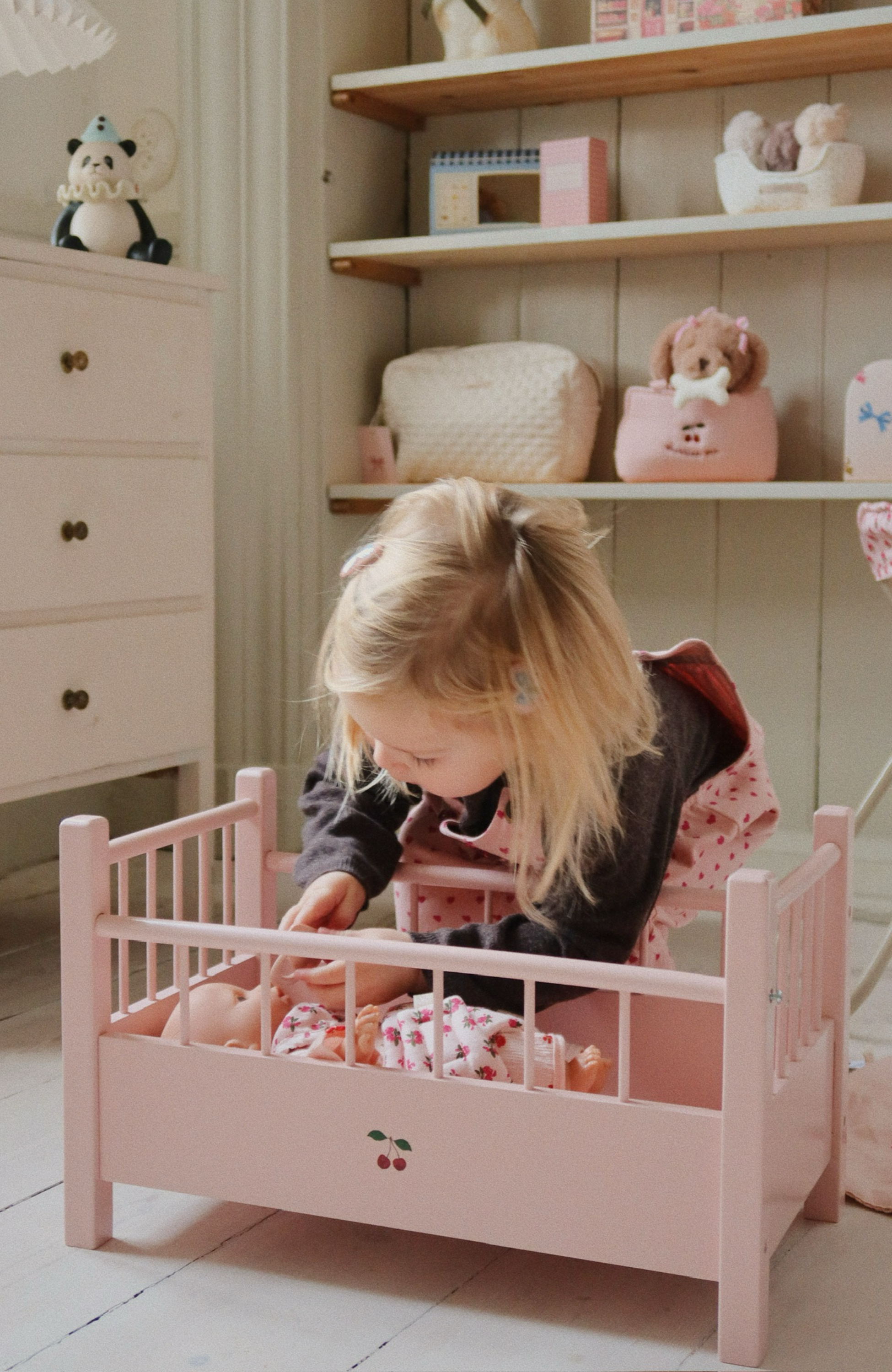 Doll Bed - Pink