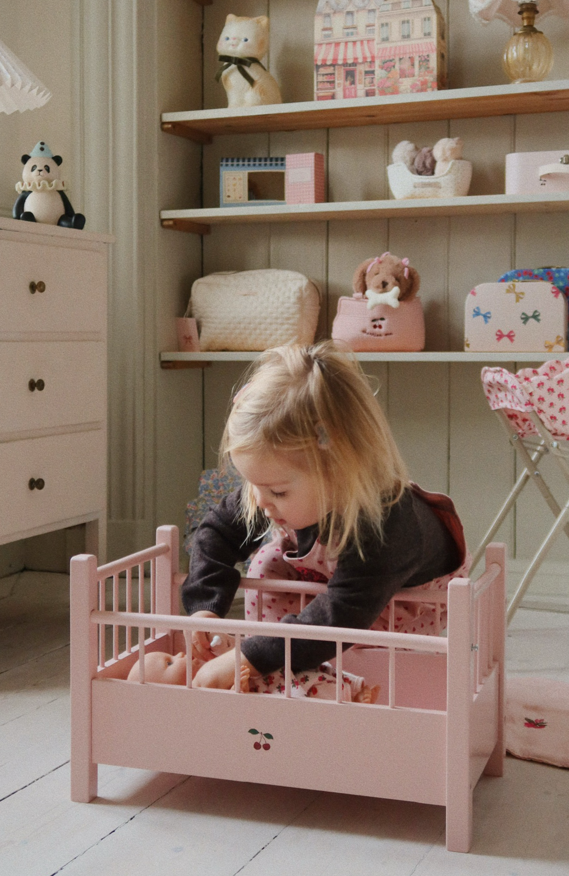 Doll Bed - Pink