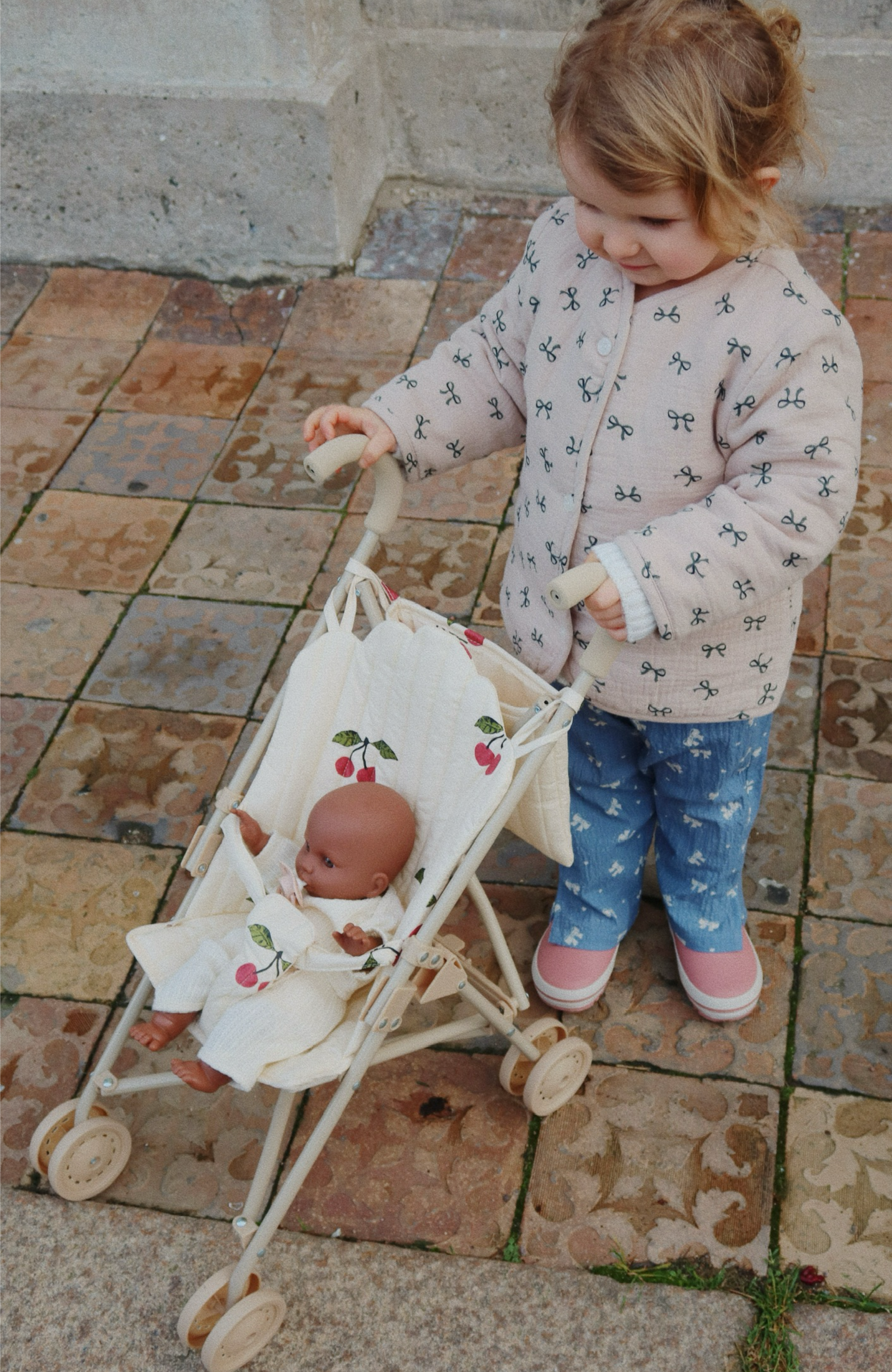 Cherie Doll & Doll Stroller Set - Ma Grande Cerise