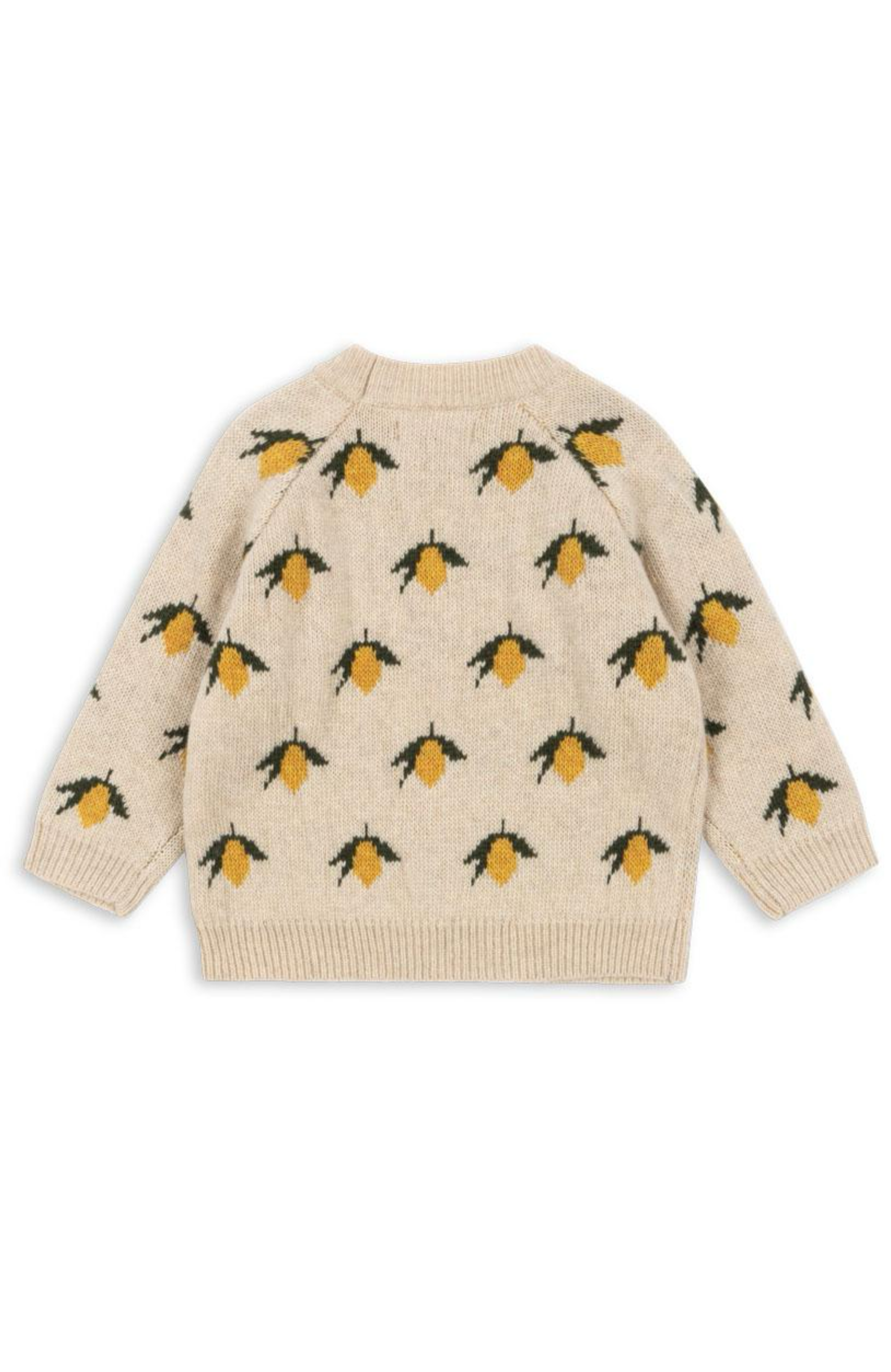 Belou Knit Wool Sweater - Lemon