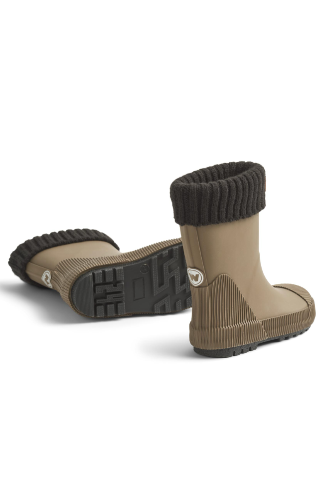 Rubber Boot Thermo Wader - Dry Wood