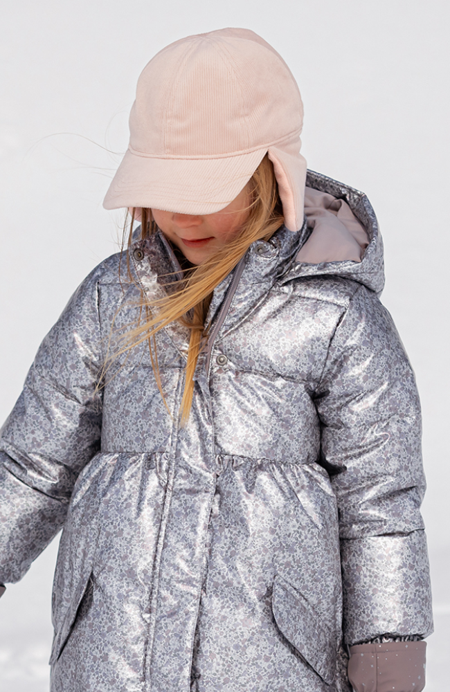 Puffer Jacket Eli - Silver Flower Meadow / st.98-140