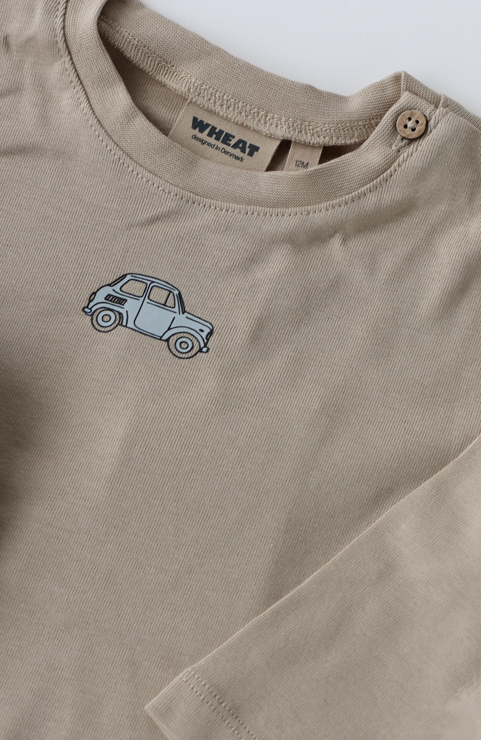 T-shirt L/S Ray - Warm Sand