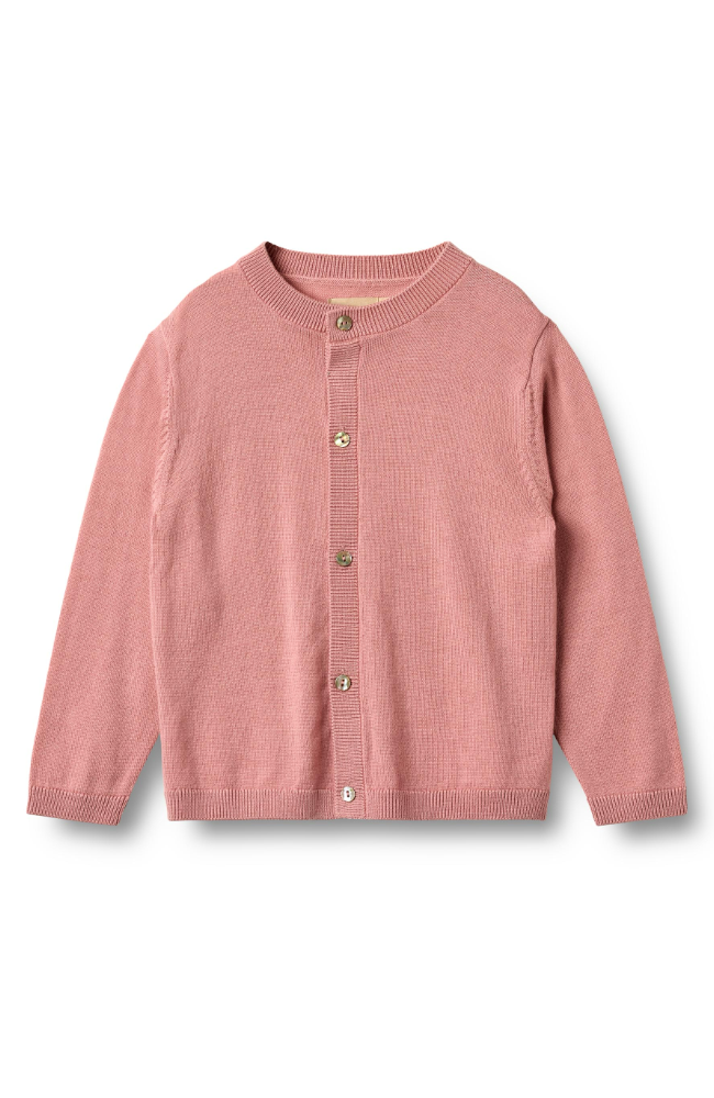 Knit Wool Cardigan Nico - Rose st.93-128