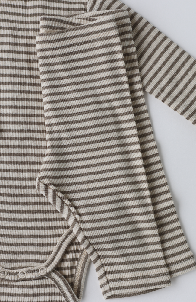 Jersey Pants Silas - Stone Stripe