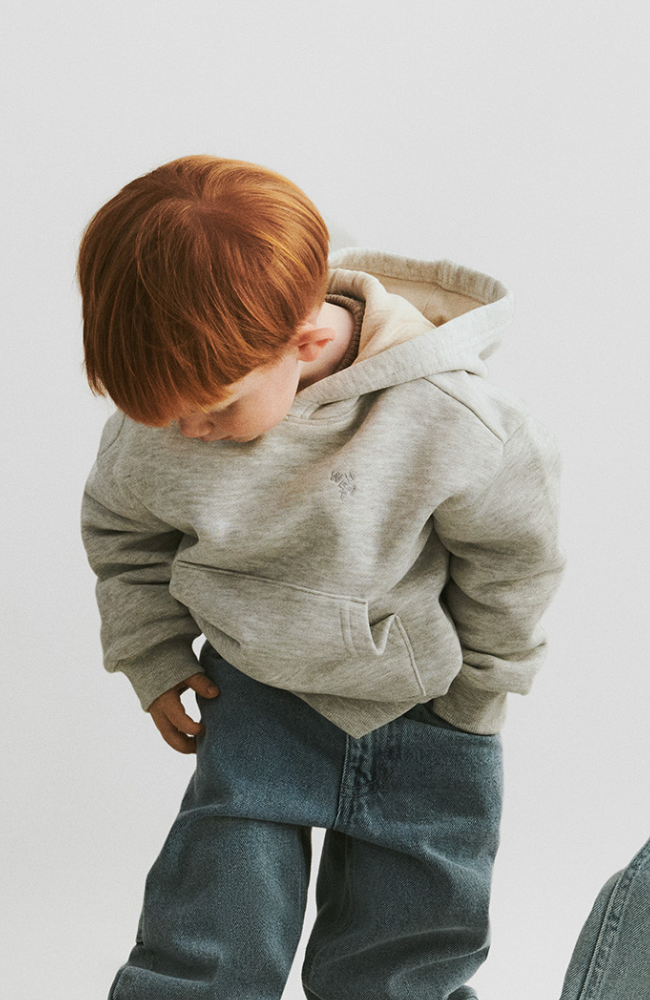 Sweatshirt Francis - Light Melange Grey st.98-140