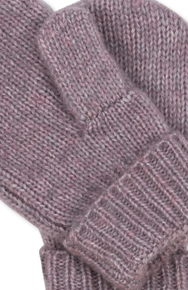 Isa Wool Mittens - Lavender Mist