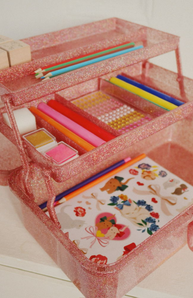 Creative Caddy - Glitter Rose