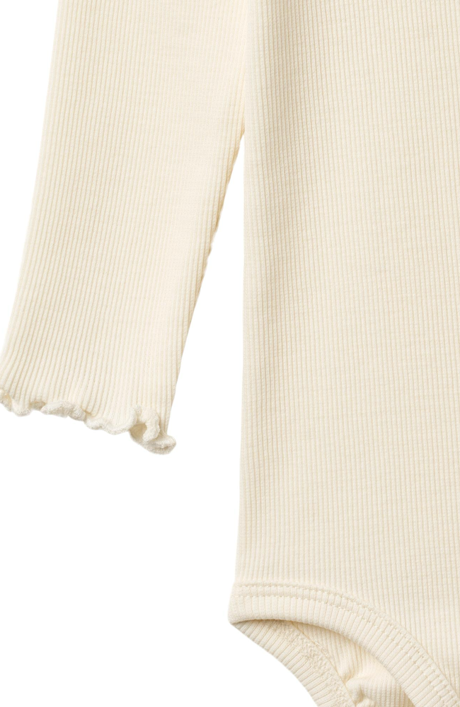 Rib Body L/S Regitze - Ivory