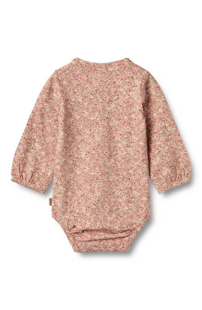 Body L/S Elmine - Rose Dust Flower Meadow