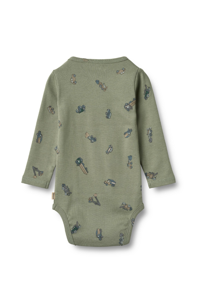 Body L/S Freddie - Dusty Green Cars st.56-92