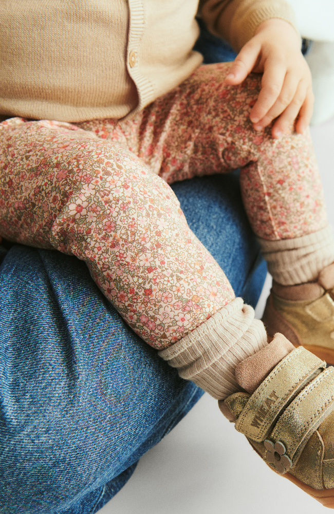 Baby Leggings Jules - Rose Dust Flower Meadow st.56-92
