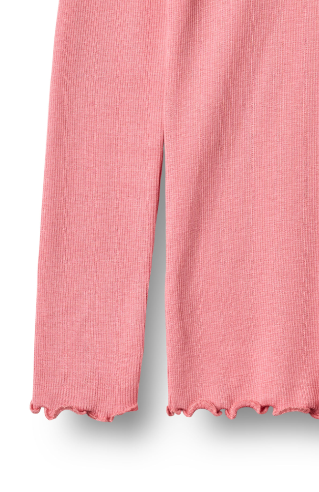 Rib T-Shirt L/S Reese - Soft Pink