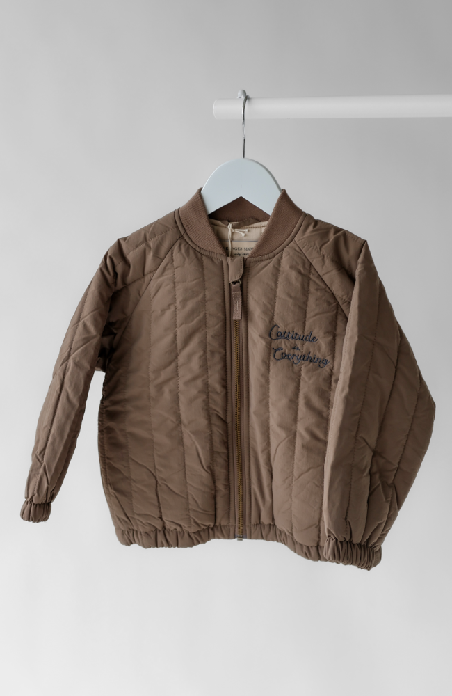 Juno Bomber Jacket - Walnut