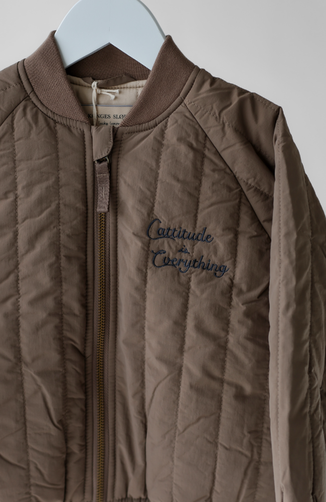Juno Bomber Jacket - Walnut