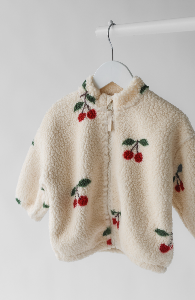 Jordy Teddy Jacket - Ma Grande Cerise