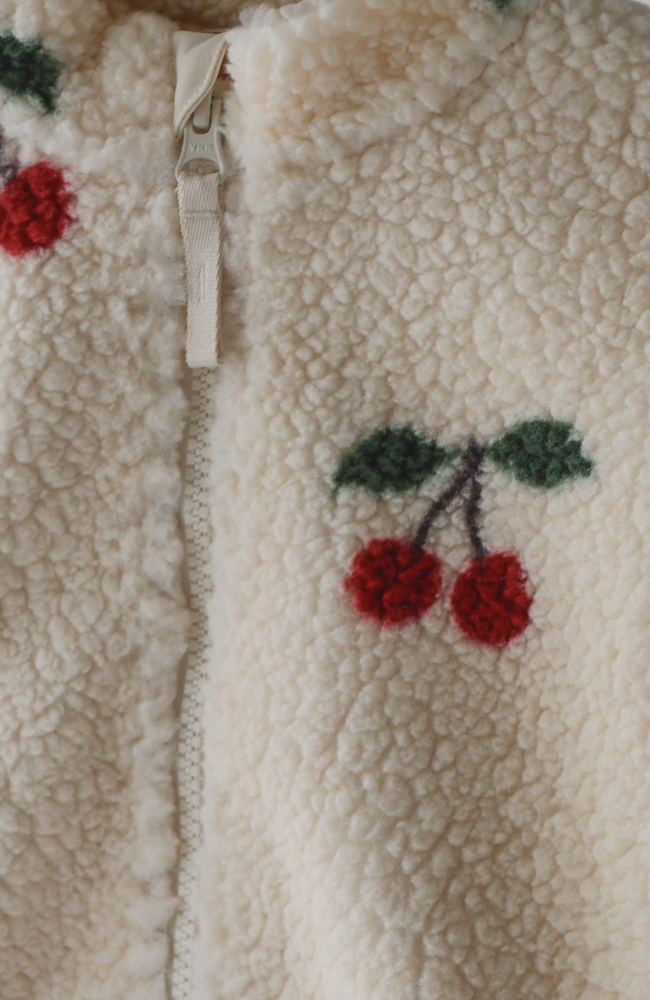 Jordy Teddy Jacket - Ma Grande Cerise